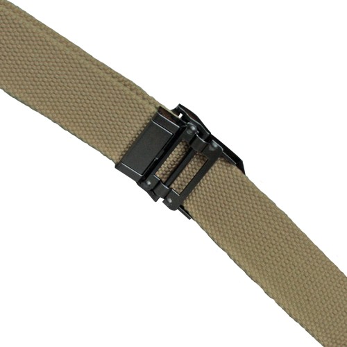 Preview: MFH USMC trouser belt, metal buckle with clamp closure